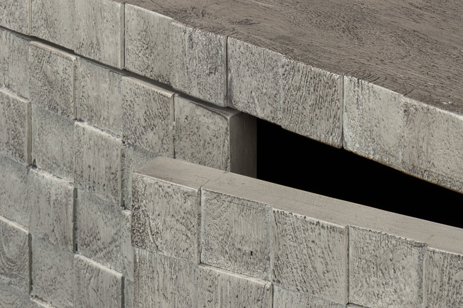 CUBIST FOUR DOOR SIDEBOARD