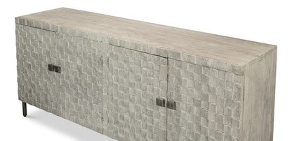 CUBIST FOUR DOOR SIDEBOARD