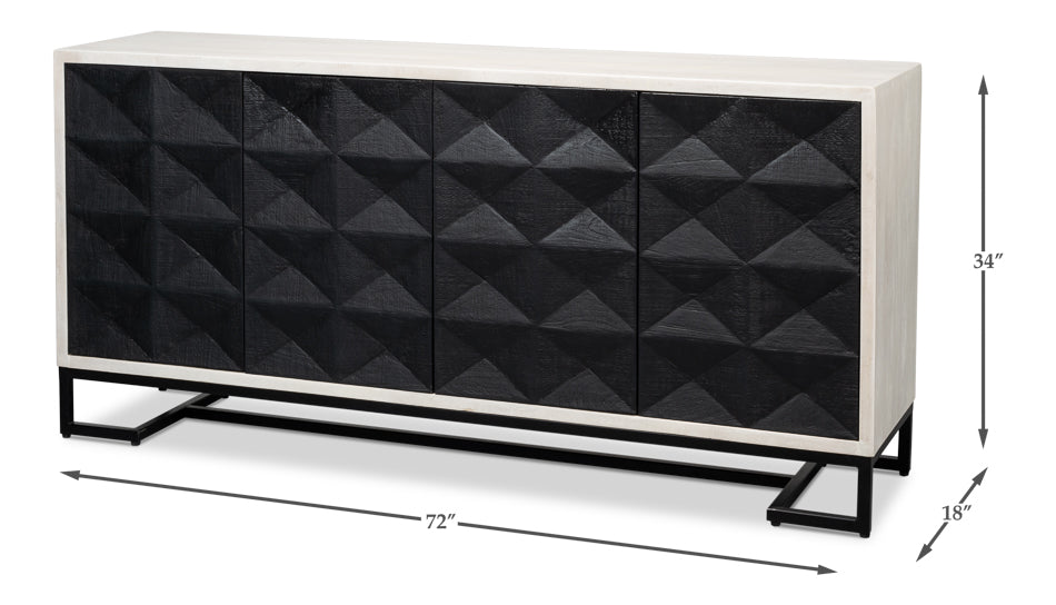 Asiger Four Door Sideboard