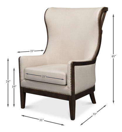 NOLAN WING BACK CHAIR