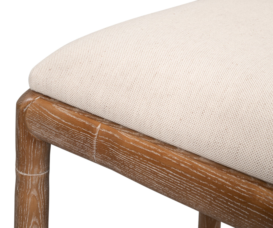 Brighton Counter Stool White Wash