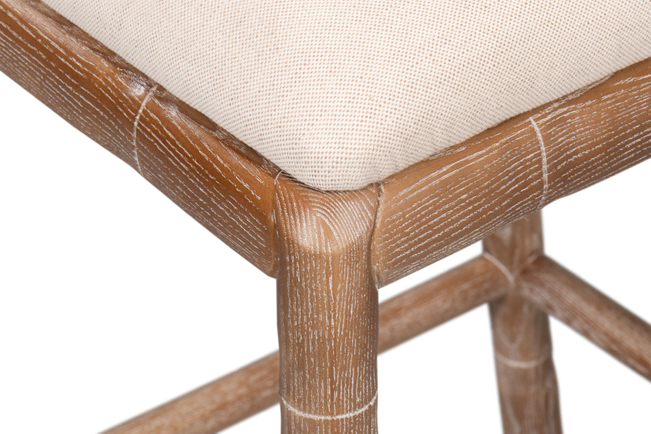 Brighton Counter Stool White Wash