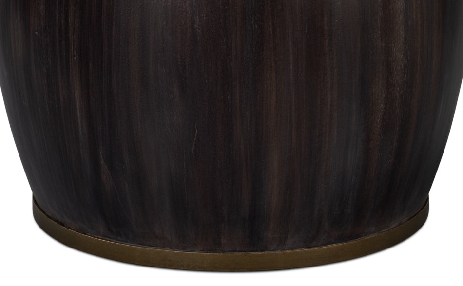 DETAILS SIDE TABLE, ACACIA WOOD