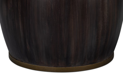DETAILS SIDE TABLE, ACACIA WOOD