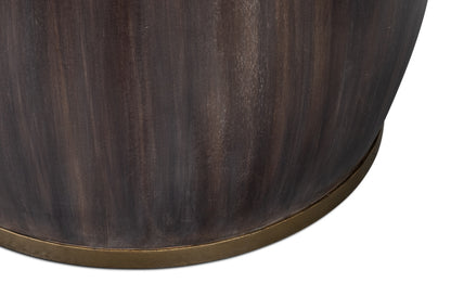 DETAILS SIDE TABLE, ACACIA WOOD