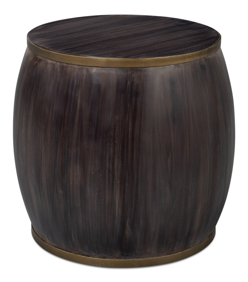 DETAILS SIDE TABLE, ACACIA WOOD