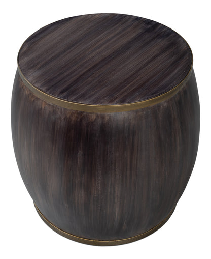 DETAILS SIDE TABLE, ACACIA WOOD
