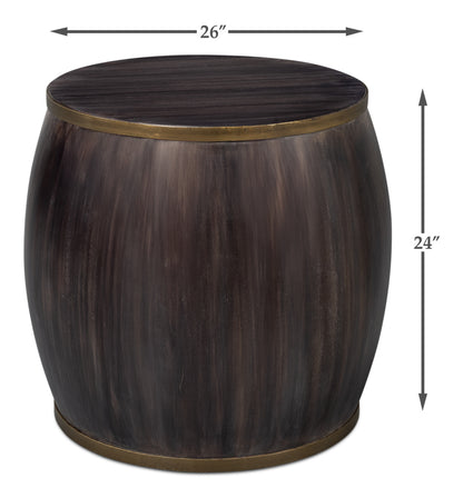DETAILS SIDE TABLE, ACACIA WOOD