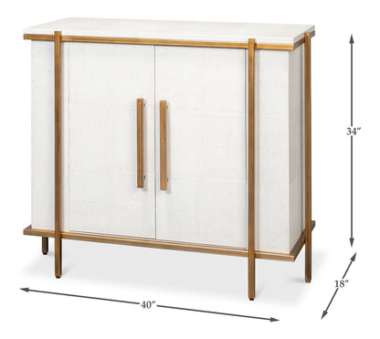 BLAKELY DOOR CHEST, OSPREY WHITE