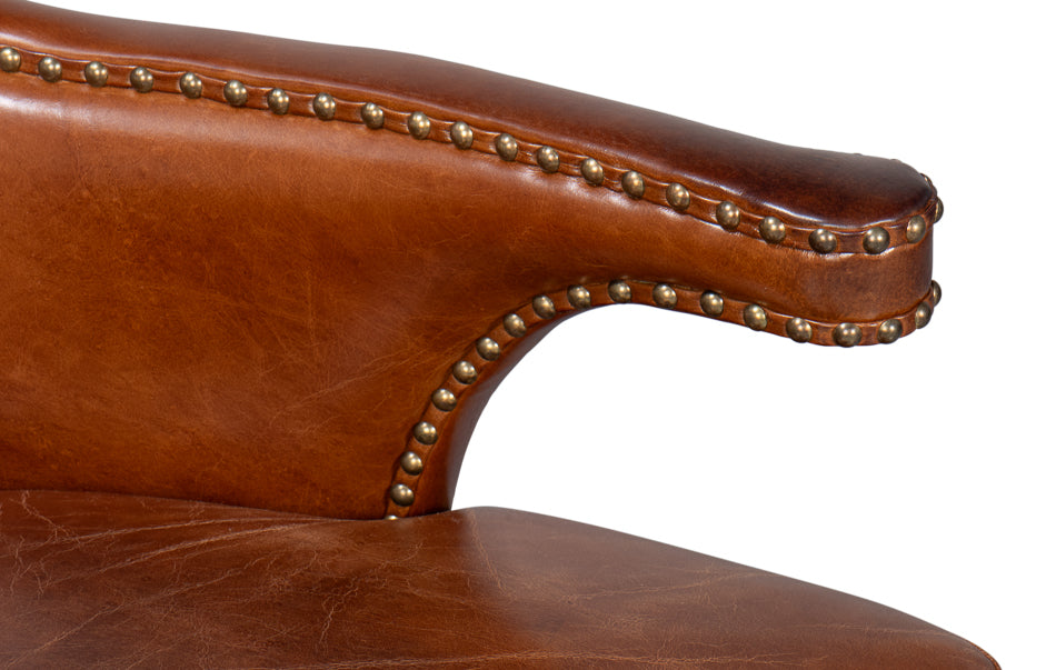 Drake Distilled Leather Chair