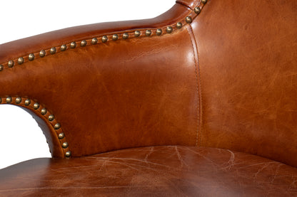 Drake Distilled Leather Chair