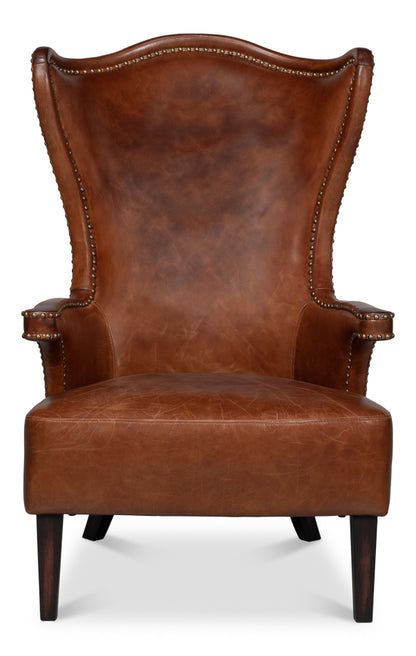 Drake Distilled Leather Chair