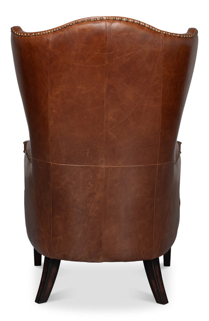 Drake Distilled Leather Chair
