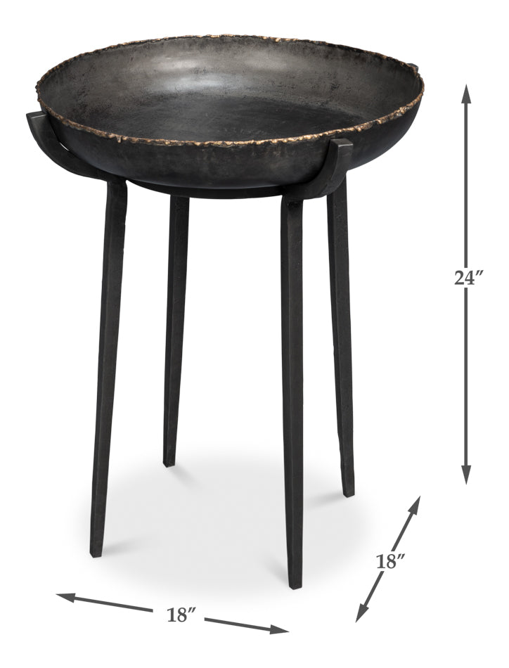 Beckham Round End Table