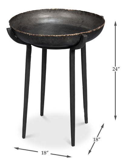 Beckham Round End Table