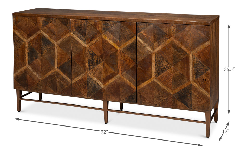 Geo 3 Door Sideboard