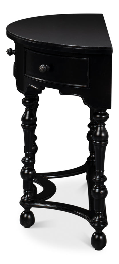 ABRAHAM HALF ROUND CONSOLE