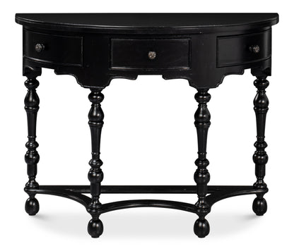 ABRAHAM HALF ROUND CONSOLE