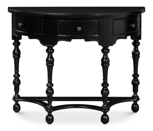 ABRAHAM HALF ROUND CONSOLE