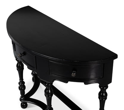 ABRAHAM HALF ROUND CONSOLE