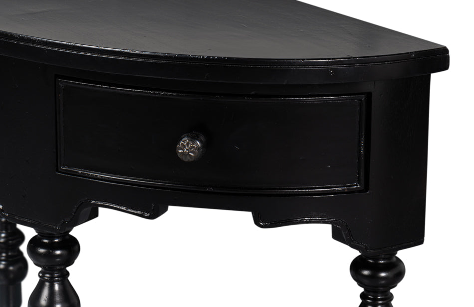 ABRAHAM HALF ROUND CONSOLE