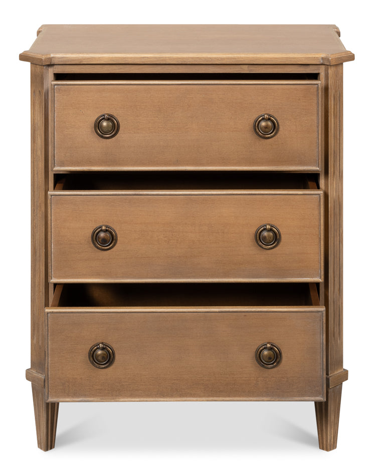 Poppin 3-Drawer Transitional Chest