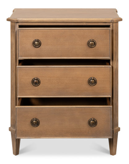 Poppin 3-Drawer Transitional Chest