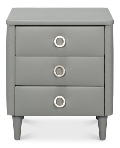 AVVOLTO THREE DRAWER NIGHTSTAND