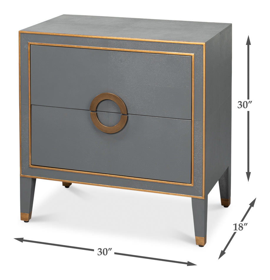 Gabriella Nightstand - Quiet Shade