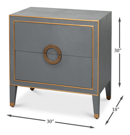 Gabriella Nightstand - Quiet Shade