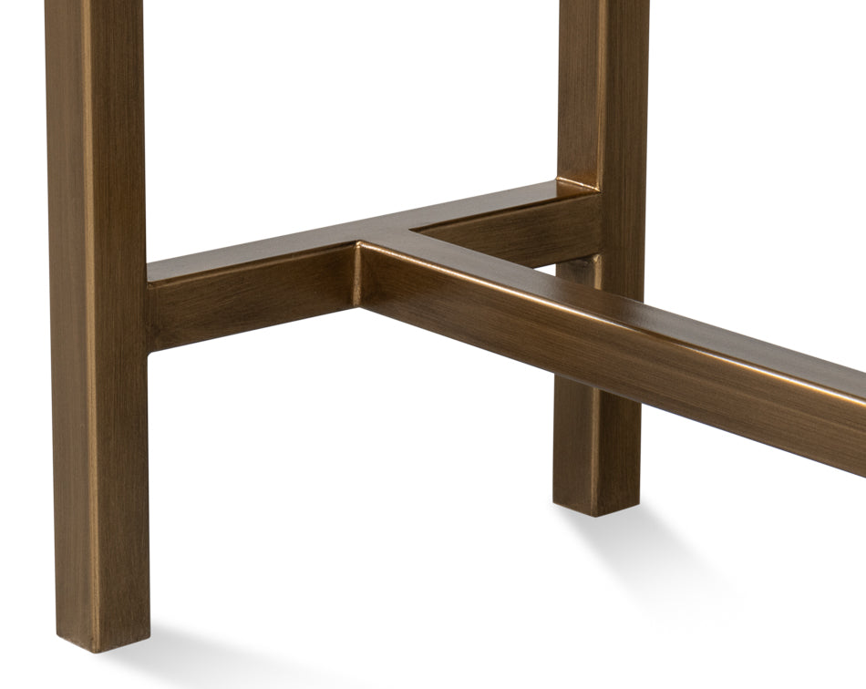 GIDEON SHAGREEN CONSOLE - CHAMBRAY BLUE