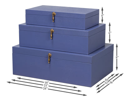 COSMOS NESTING BOXES, SET OF 3, MARLIN