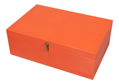 COSMOS NESTING BOXES, SET OF 3, ORANGEADE