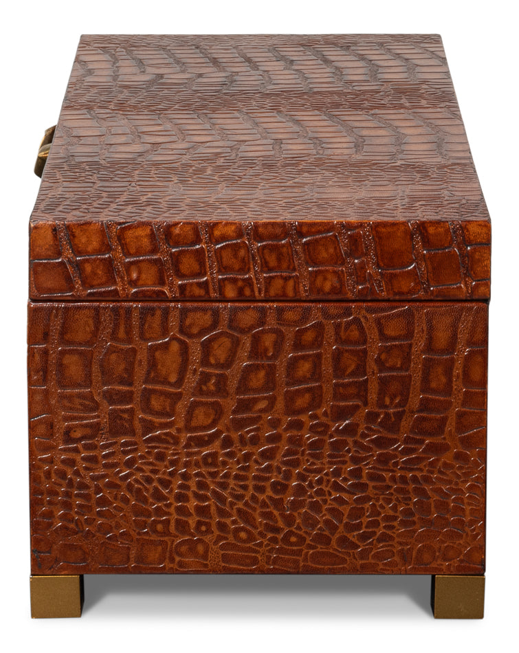 Lyle Leather Box Tan Tessoro