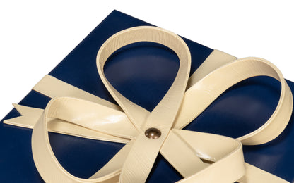 Ferrell Leather Holiday Boxes S/3 Navy