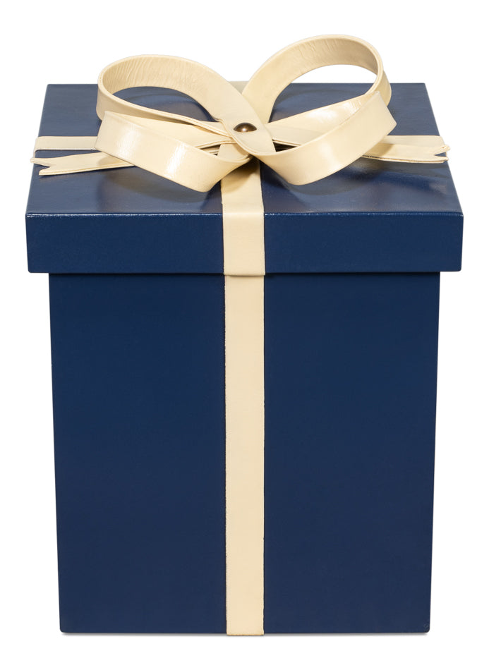 Ferrell Leather Holiday Boxes S/3 Navy