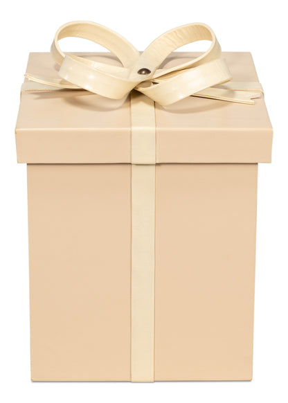 Ferrell Leather Holiday Boxes S/3 Taupe