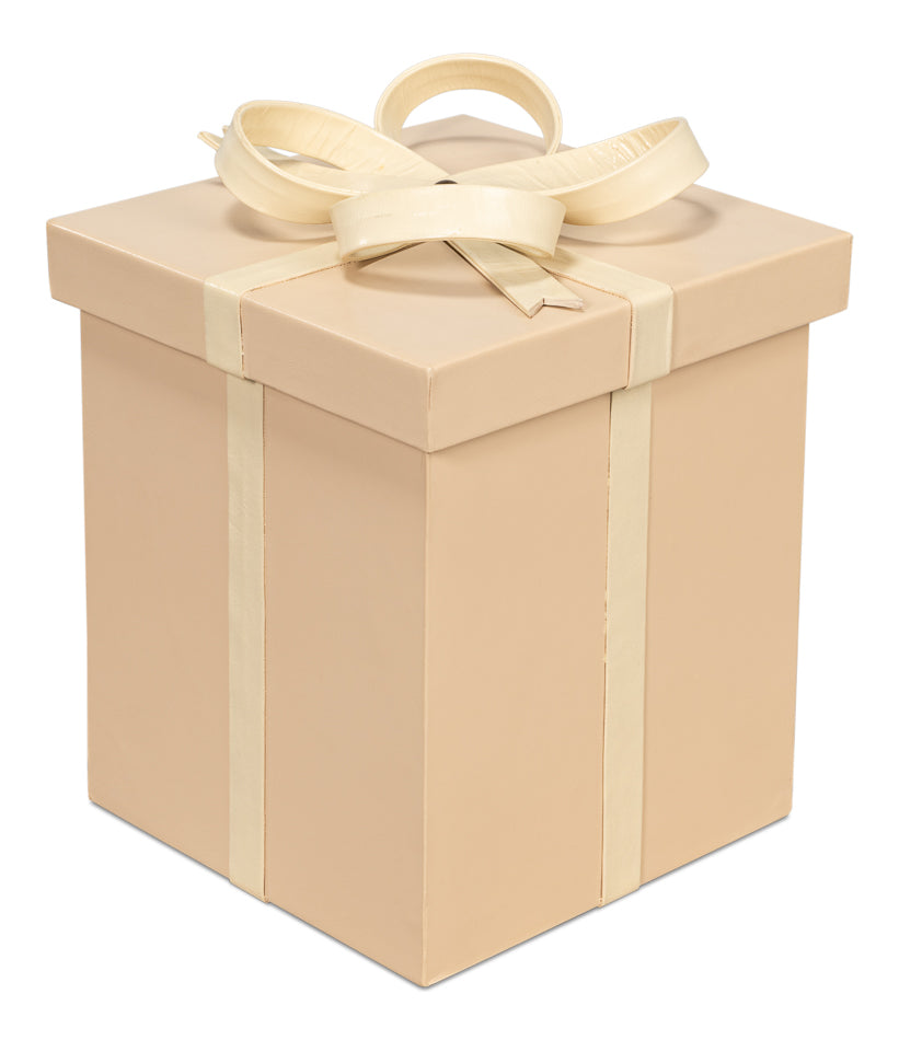 Ferrell Leather Holiday Boxes S/3 Taupe
