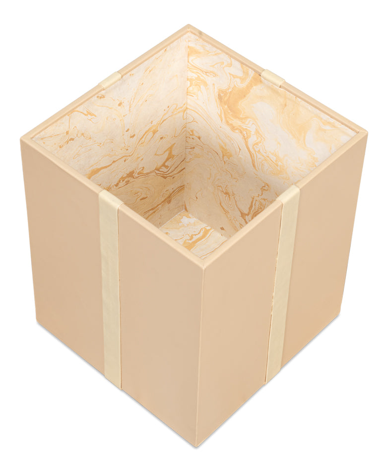 Ferrell Leather Holiday Boxes S/3 Taupe