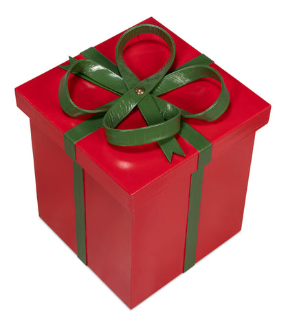 Ferrell Leather Holiday Boxes S/3 Red