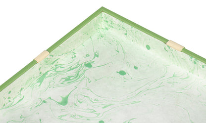 FERRELL LEATHER HOLIDAY BOXES,S/3,GREEN