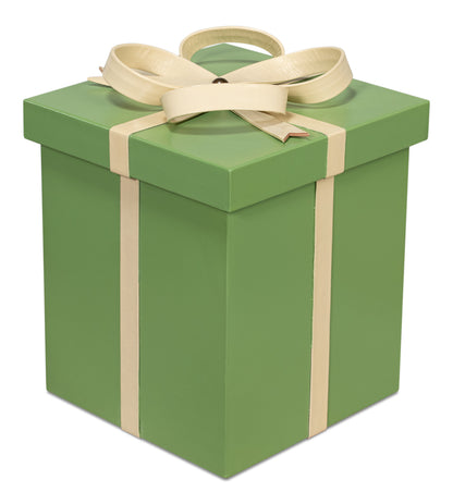 FERRELL LEATHER HOLIDAY BOXES,S/3,GREEN