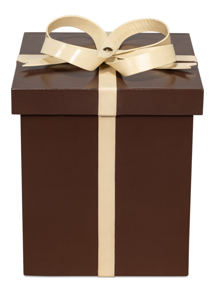 Ferrell Leather Holiday Boxes S/3 Choco