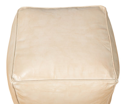 Sunday Afternoon Leather Cube, Taupe