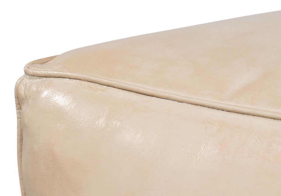 Sunday Afternoon Leather Cube, Taupe