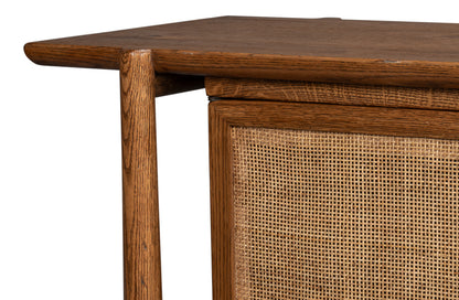 Nido Handcrafted Reclaimed Oak Rattan