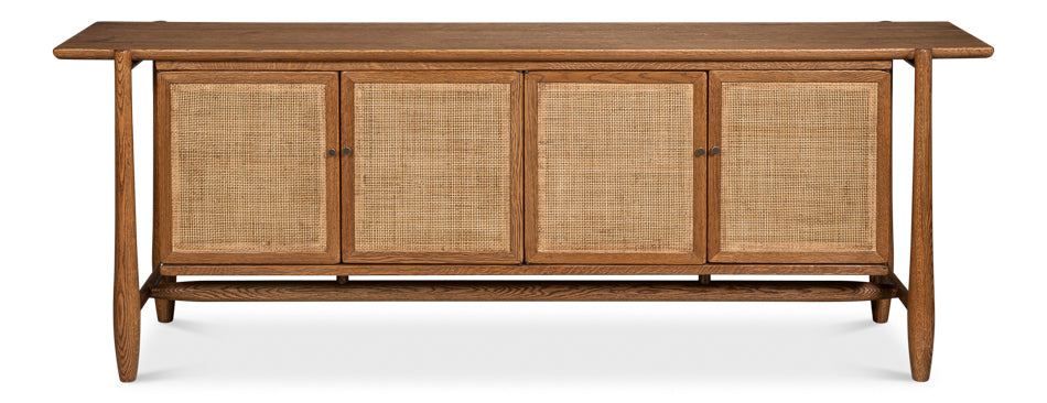 Nido Handcrafted Reclaimed Oak Rattan