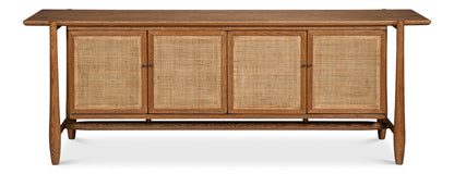 Nido Handcrafted Reclaimed Oak Rattan