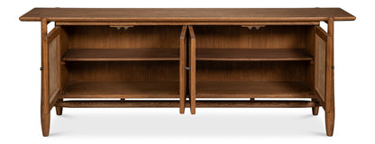 Nido Handcrafted Reclaimed Oak Rattan