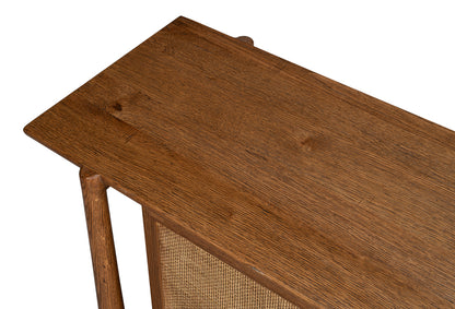 Nido Handcrafted Reclaimed Oak Rattan